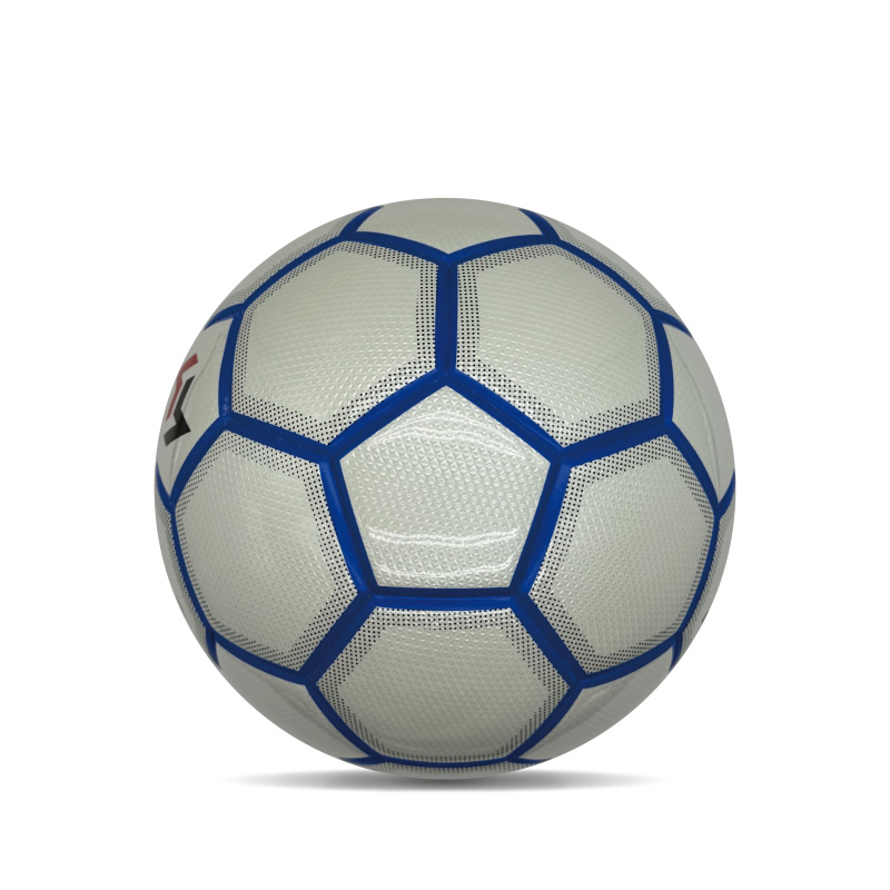 Double Mirror Custom Printed Footballs Makintab Personalized Soccer Ball Opisyal na Laki 5