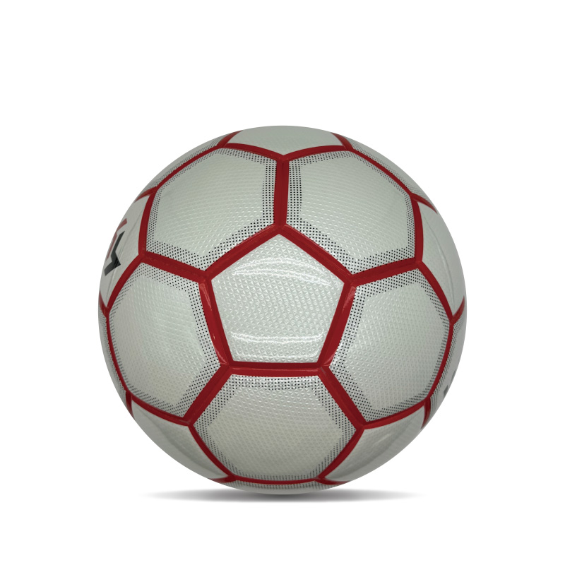 Double Mirror Custom Printed Footballs Makintab Personalized Soccer Ball Opisyal na Laki 5