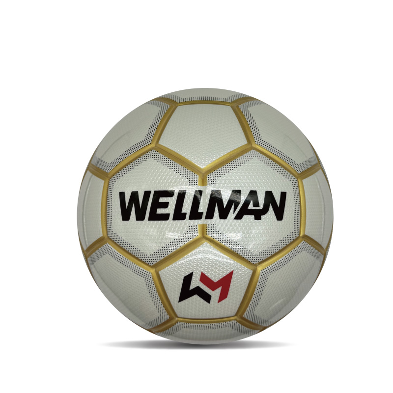 Double Mirror Custom Printed Footballs Makintab Personalized Soccer Ball Opisyal na Laki 5