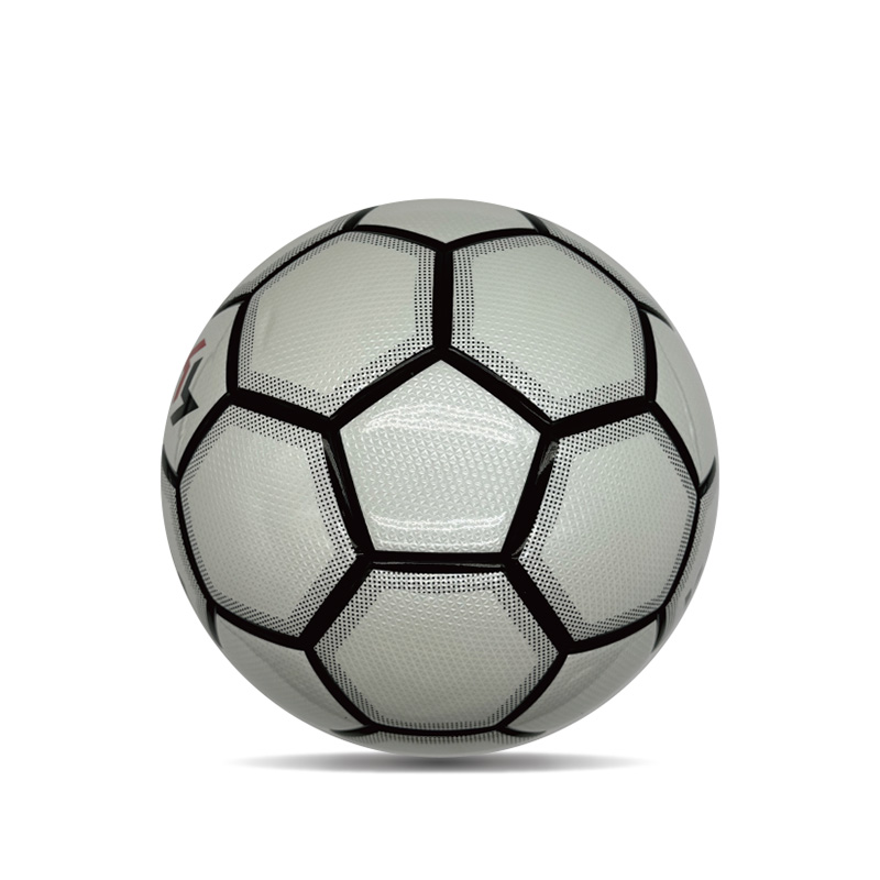 Double Mirror Custom Printed Footballs Makintab Personalized Soccer Ball Opisyal na Laki 5