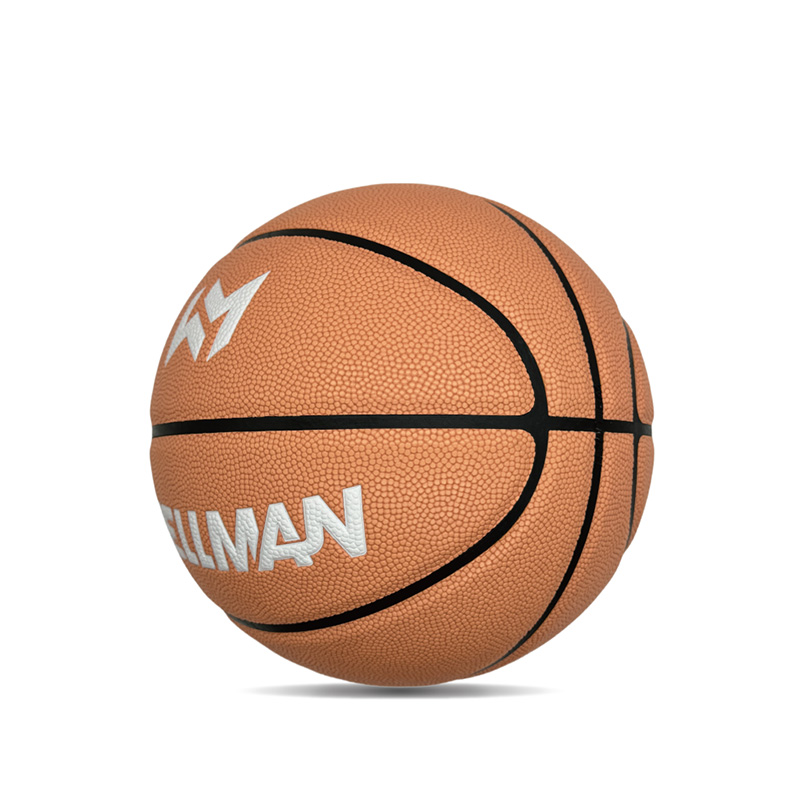 Classical Design Durable Composite PU Balat na Basketball Para sa Pagsasanay sa Laro