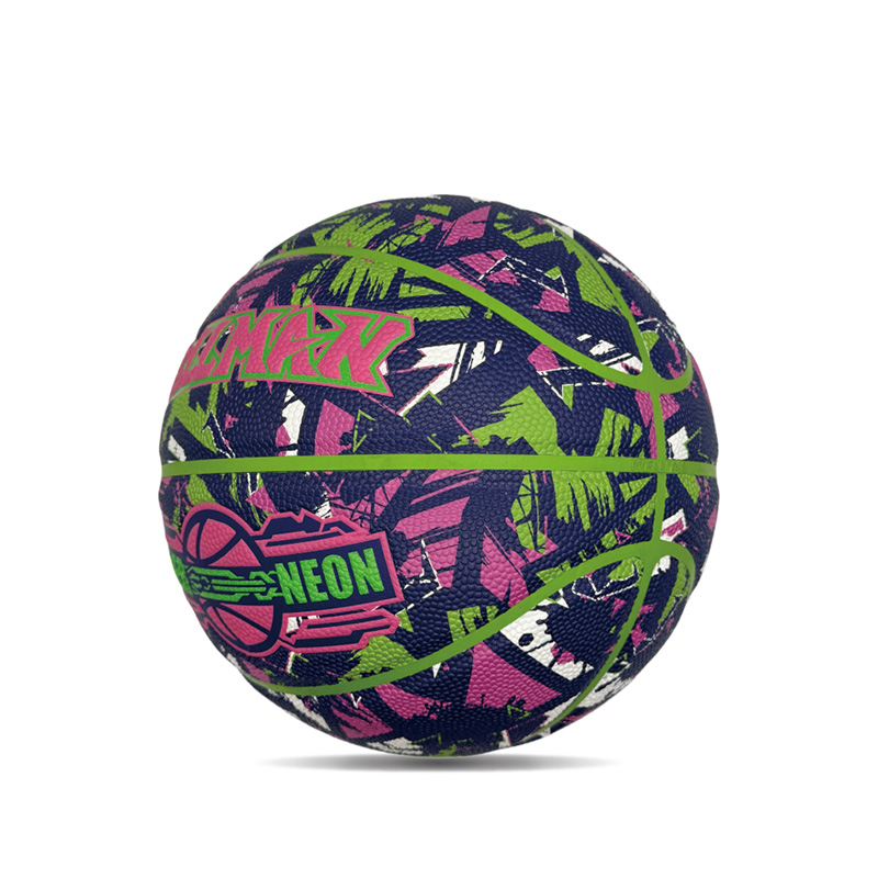 Personalized Customized Pop Cyberpunk Printed Pu Sports/Gift Basketball Ball Sukat 7