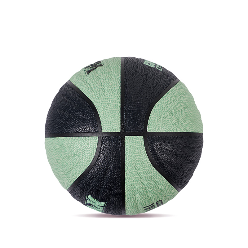 Matibay na disenyo ng alon Mahusay na pagkakahawak ng kahalumigmigan-sumisipsip ng PU leather basketball ball panloob/panlabas na paggamit