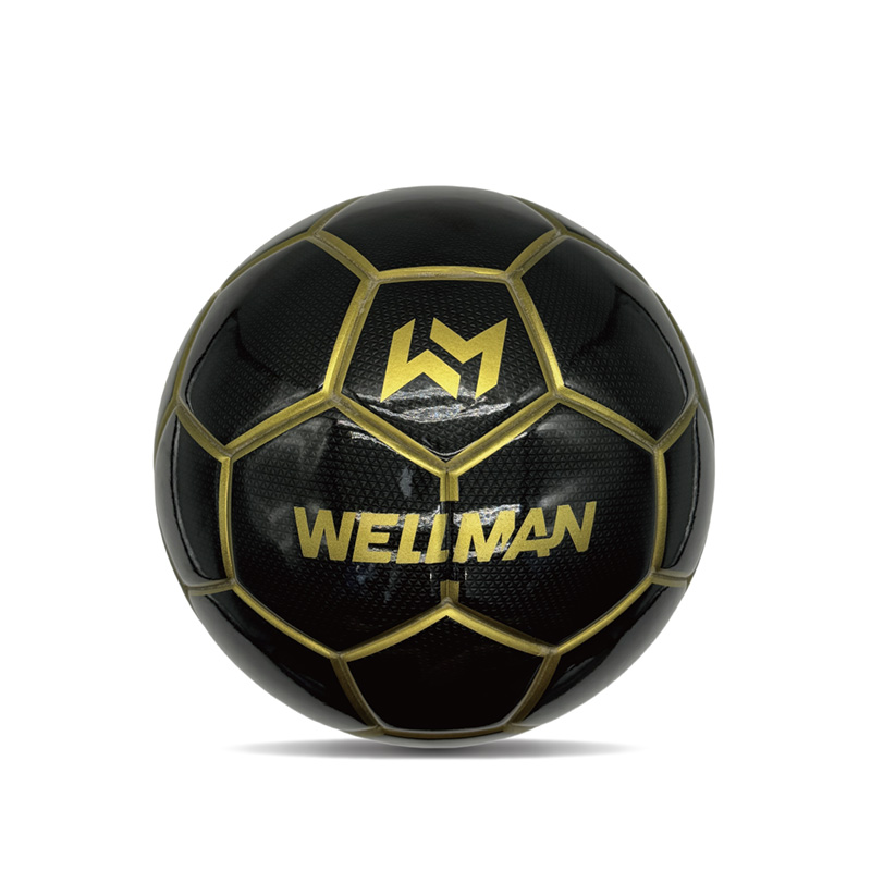 Double Mirror Custom Printed Footballs Makintab Personalized Soccer Ball Opisyal na Laki 5