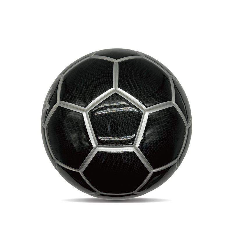 Double Mirror Custom Printed Footballs Makintab Personalized Soccer Ball Opisyal na Laki 5