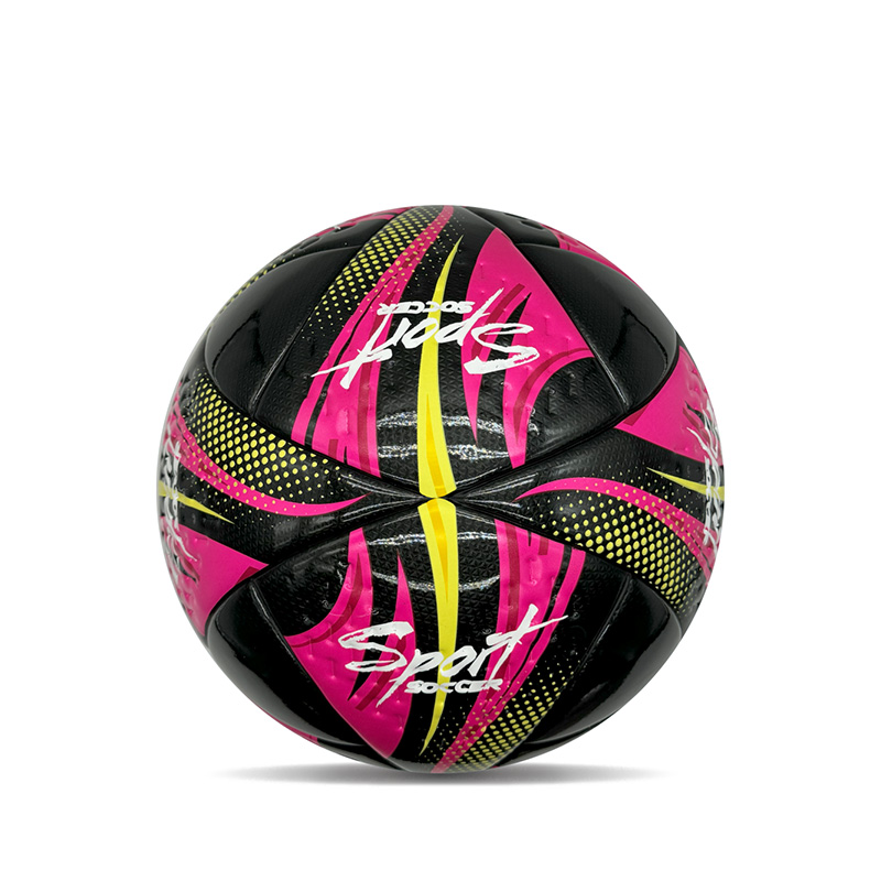Espesyal na Uri ng Makintab Double Mirror PU Custom Personalized Soccer Ball Sukat 5 Pink Regalo Football
