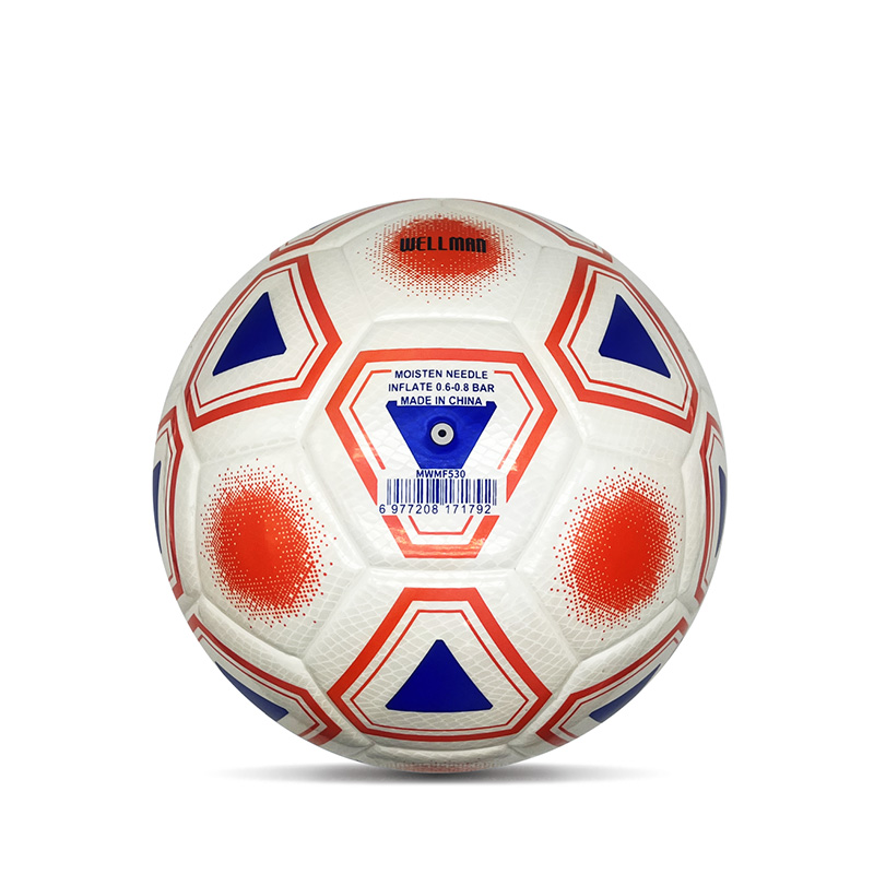 Double Mirror Custom Printed Footballs Makintab Personalized Soccer Ball Opisyal na Laki 5