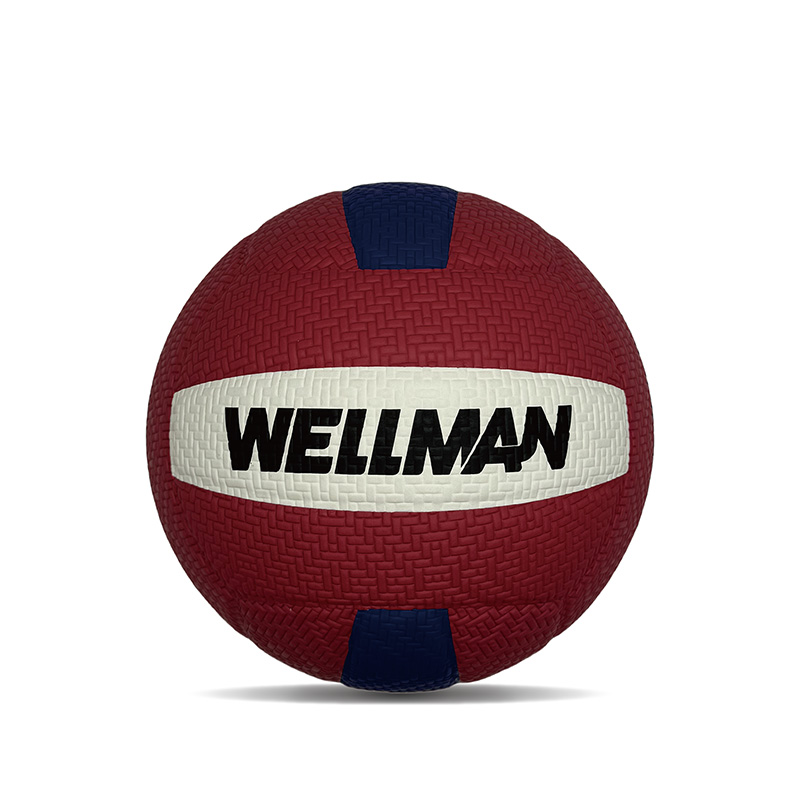 Pinagtagpi pattern ng kahalumigmigan-sumisipsip na isport orihinal na PU leather volleyball ball