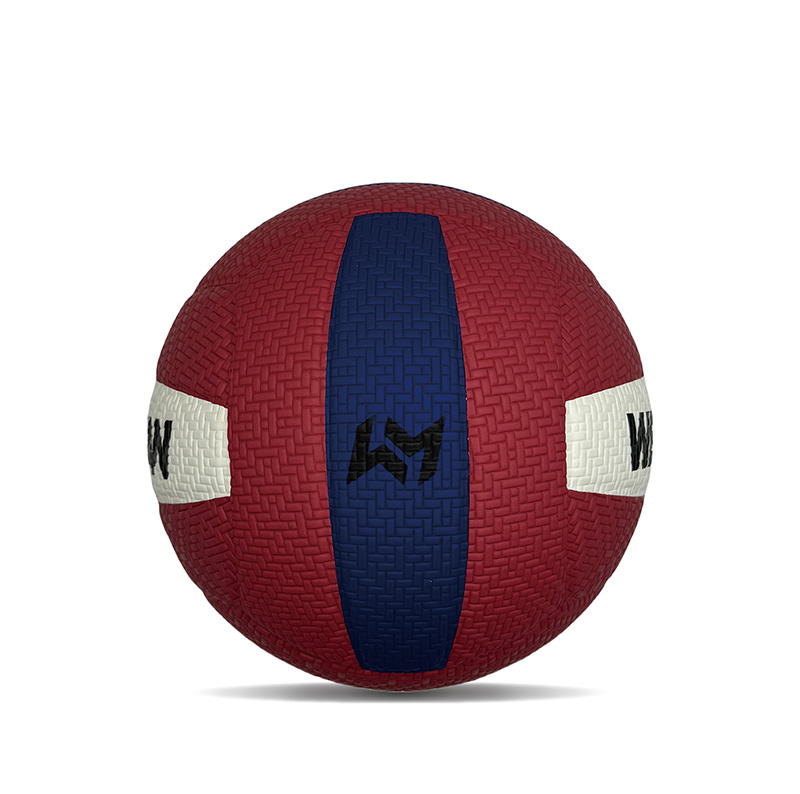 Pinagtagpi pattern ng kahalumigmigan-sumisipsip na isport orihinal na PU leather volleyball ball